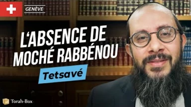 La Paracha Tetsavé avec Rav Yaakov Gabay de Genève
