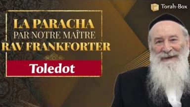 Toledot : Conception de la bonté et la loyauté, à l'harmonie du vrai