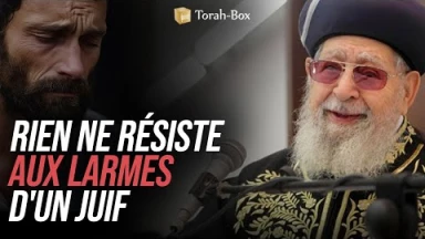 Rien ne résiste aux larmes d'un Juif