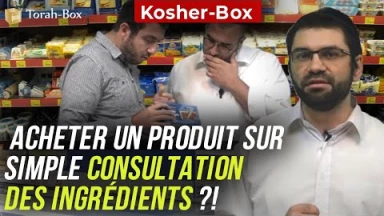 Kosher-Box : Acheter un produit sur simple consultation des ingrédients ?!