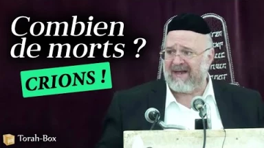 Combien de morts ? Crions ! (Rav Rosenblum)