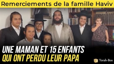 1 veuve et 15 orphelins : ils vous remercient pour votre aide !