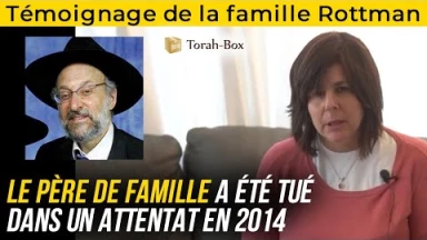 L'histoire de la famille Rottman : leur mari et papa a été sauvagement assassiné à Har Nof