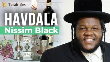 Chavoua tov : très belle Havdala récitée par Nissim Black !