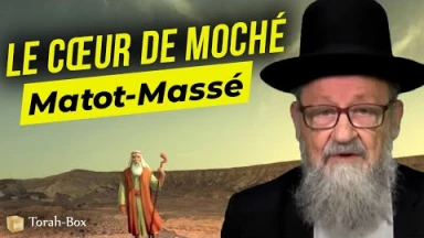 Le Message de la Paracha - Matot-Massé, le cœur de Moché