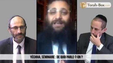 Rabbins dans la Cité - L'intérêt d'aller au séminaire et en Yéchiva