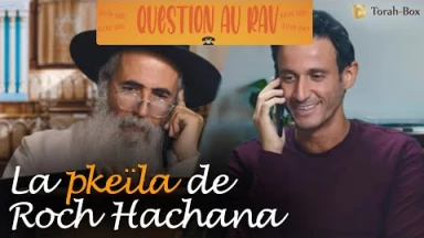 Question au Rav : La Pkeila