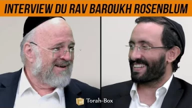 Interview exceptionnelle du Rav Baroukh Rosenblum, plus grand conférencier d'Israël