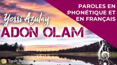La chanson "Adon 'Olam" de Yossi Azoulay