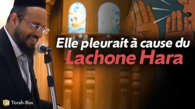 Elle pleurait à cause du Lachone Hara'