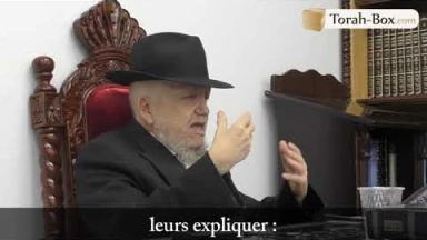 Rabbi Méir Mazouz reçoit l'équipe Torah-Box pour un cours privé