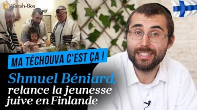Ma Téchouva c'est ça ! Shmouel Beniard relance la jeunesse juive à Helsinki, en Finlande