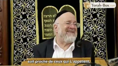 La Paracha Matot-Massé avec Rav Rosenblum