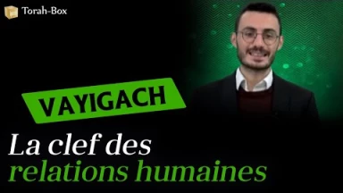 Rav Moshé Dabi nous parle de la Paracha Vayigach : La clef des relations humaines