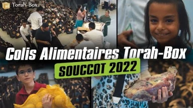 Joie et abondance... les Colis alimentaires de Souccot 2022