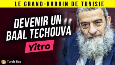 Cours du Grand Rabbin de Tunisie en direct de Djerba sur la Parachat Yitro