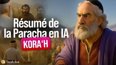 Résumé de la Paracha Kora'h en animation Vidéo IA