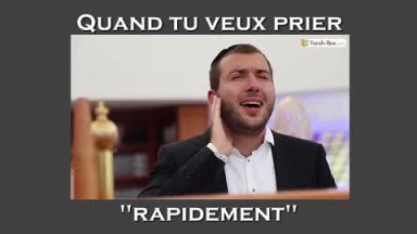 Humour : quand tu veux prier "rapidement" (2)