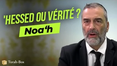 Le Message de la Paracha Noa'h - 'Hessed ou vérité
