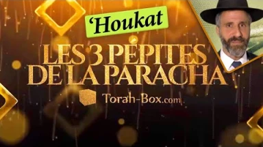 Les 3 pépites de la Paracha 'Houkat