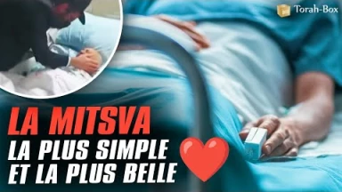 La Mitsva la plus simple et la plus belle. Chavoua Tov, bonne semaine à tous !