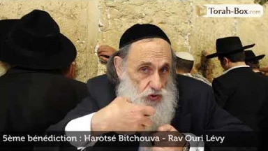 La Amida en pratique - 5ème bénédiction - Harotsé Bitchouva