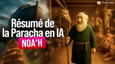 Résumé de la Paracha Noa'h en animation Vidéo IA