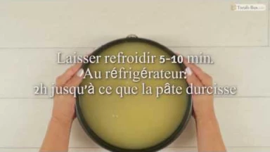 Recette : Tarte au citron sans cuisson