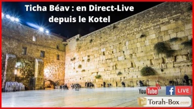 Rediffusion - Ticha Béav : Émission en Direct depuis le Kotel
