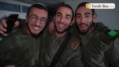La 5ème bougie de 'Hanouka avec nos frères soldats