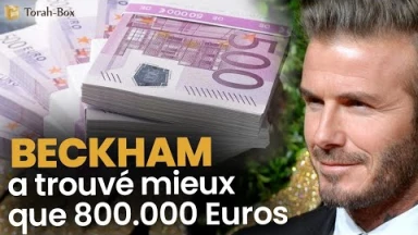 Beckham a trouvé mieux que 800.000 Euros !