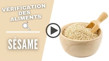 Vérification des aliments : le sésame
