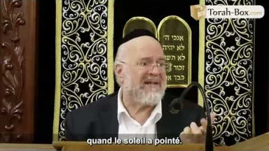 La Paracha Béréchit avec Rav Rosenblum