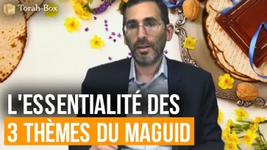 L'essentialité des 3 thèmes du Maguid