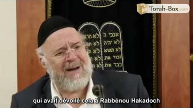 La Paracha Tetsavé avec Rav Rosenblum