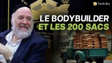 Le bodybuilder et les 200 sacs
