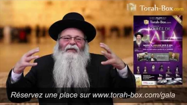 Rav Uzan : "Que personne ne manque la Soirée de Gala Torah-Box !"
