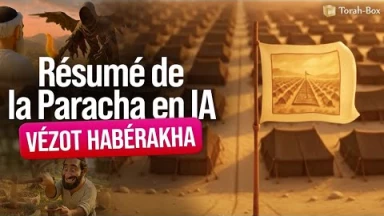 Résumé de la Paracha Vézot Habérakha en animation Vidéo IA