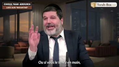 Lois sur Mouktsé - Déplacement d'emballages alimentaires