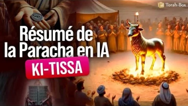 Résumé de la Paracha Ki-Tissa en animation Vidéo IA