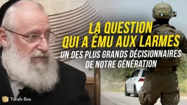 La question qui a ému aux larmes un des plus grands décisionnaires de notre génération