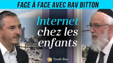 Face à Face avec... Rav Bitton : Internet chez les enfants