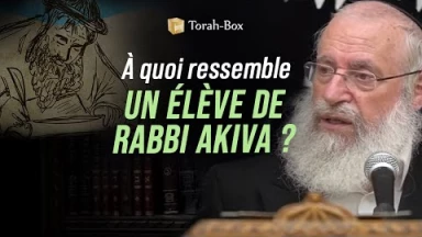 À quoi ressemble un élève de Rabbi 'Akiva ?