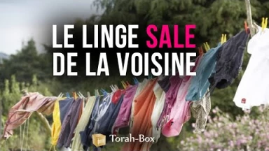 Le linge sale de la voisine
