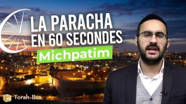 La Paracha en 60 secondes : Michpatim