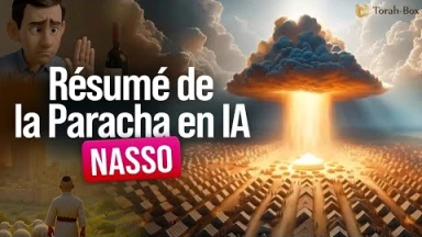Résumé de la Paracha Nasso en animation Vidéo IA