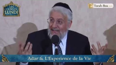 Adar & L'Expérience de la Vie