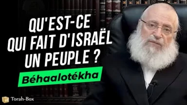 Béhaalotékha : Qu'est ce qui fait d'Israël un peuple ?