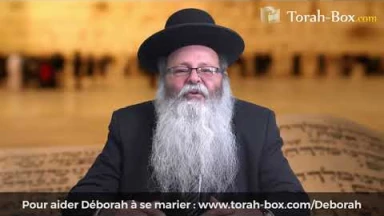 Appel urgent du Rav Uzan : "Pensez à Déborah, orpheline"