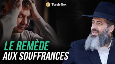 Le remède aux souffrances (Rav Chaoulov)